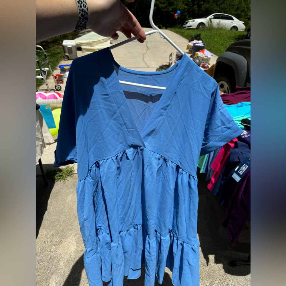 NWOT Blue Boutique Dress - Women’s Medium